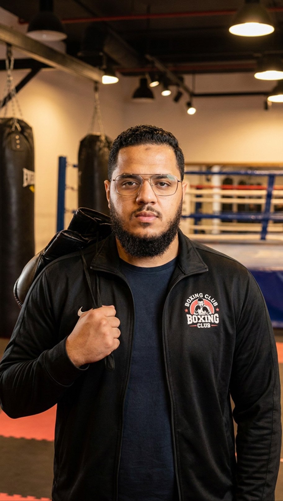 Soufiane Soussi, coach de boxe anglaise